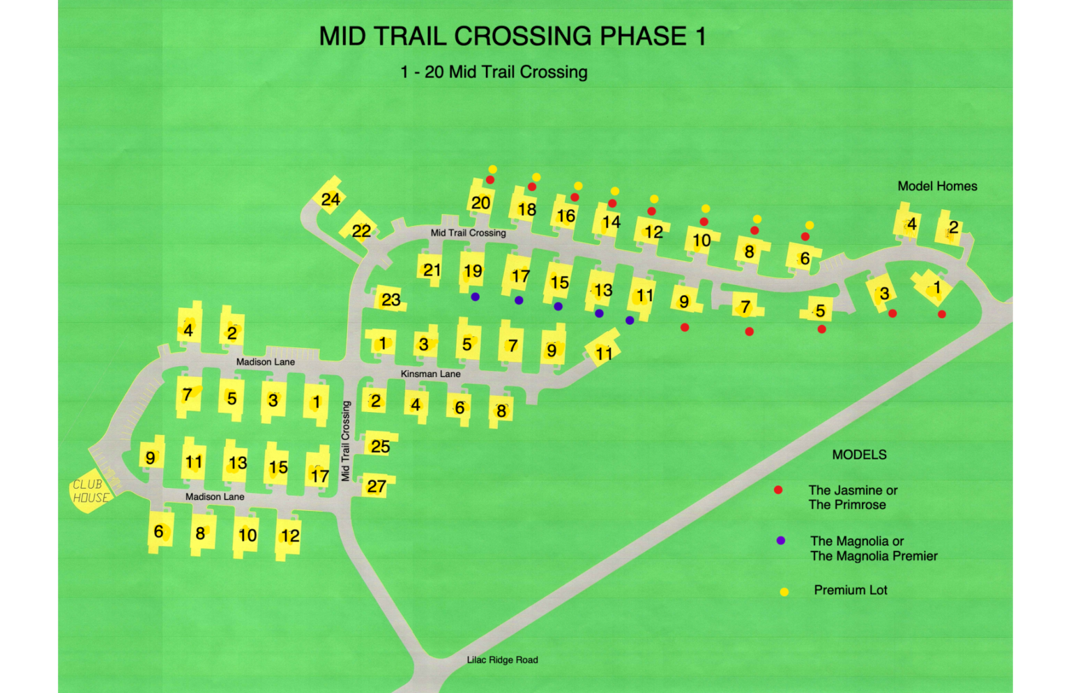 Sitemap - Mid Trail Crossing